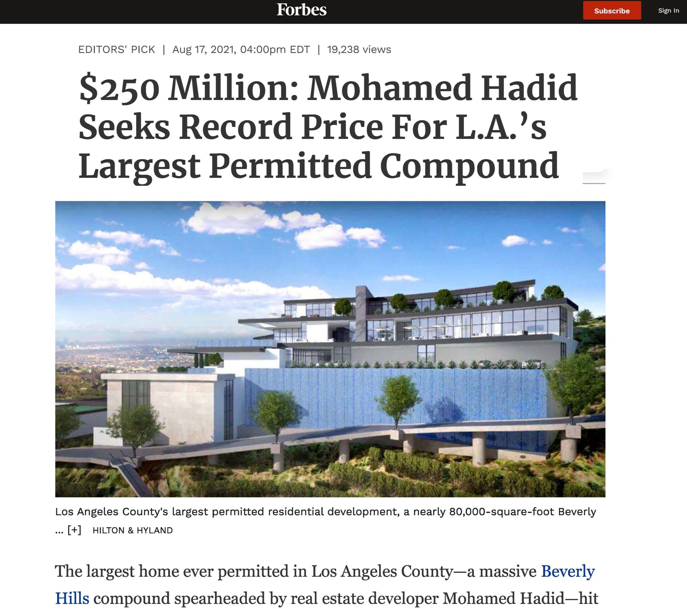 hadid tries to sell partial construction at cedarbrook